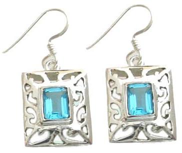 ER-116  Sterling Silver Earrings