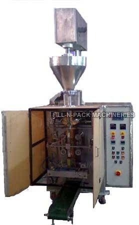 Collar Type Auger Base FFS Machine, for Packing Food Items, Voltage : 110V