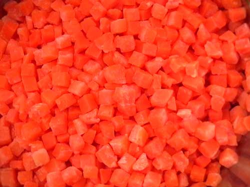 Frozen Red Carrot