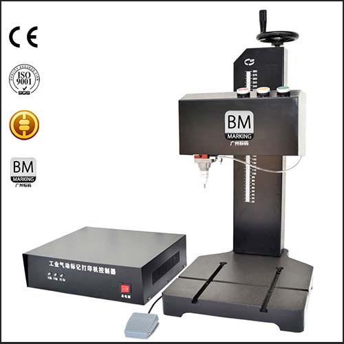 CNC Nameplate Steel Metal Pneumatic Marking Machines