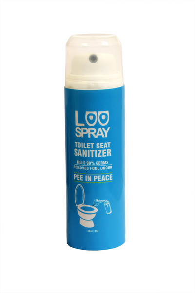 Loospray Toilet Seat Sanitizer Spray, Capacity : 50 ML