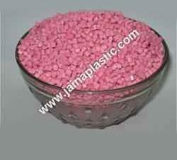 ABS Pink Plastic Granules