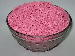 Pink ABS Granules