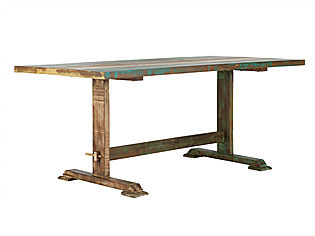 Wooden I shape Table
