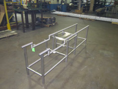 Food Service Custom Fabricated Stainless Steel Frames