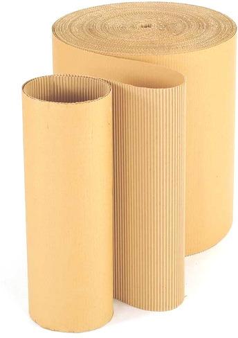 Paper corrugated roll