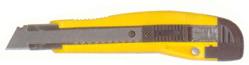 Heavy Duty Plastic Snap Blade Knife