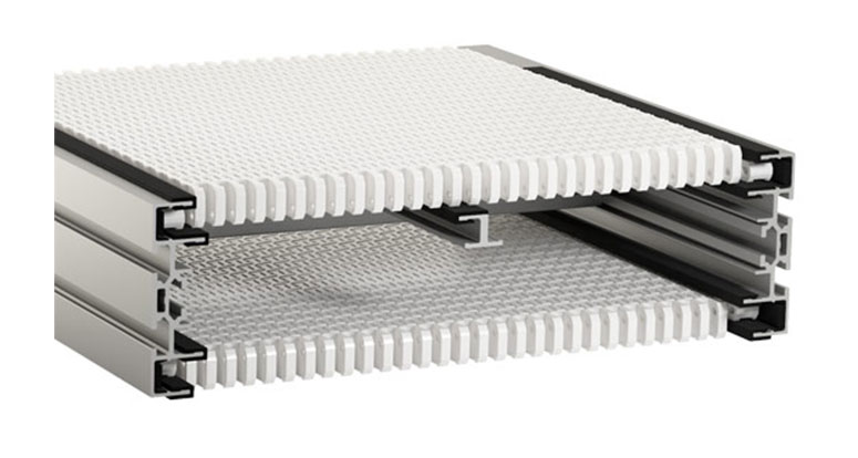 Modular wide belt conveyor