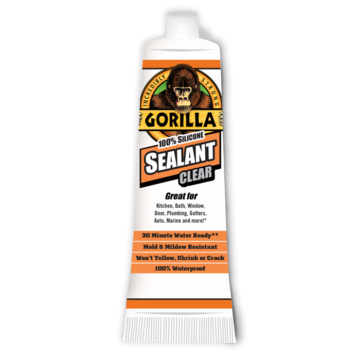 GORILLA 100 SILICONE SEALANT by Gorilla Glue, Inc., gorilla 100 silicone sealant ID 2871250