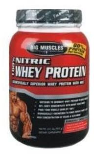 Big Muscles Nitric Whey Protein Powder