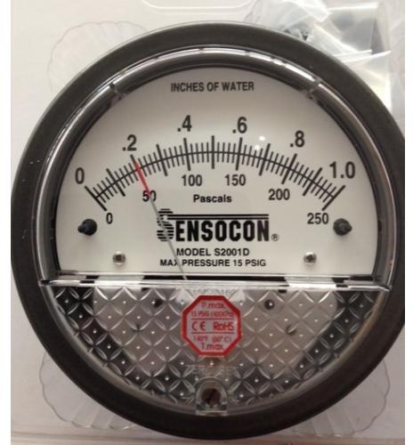 Dwyer 2000-125PA Magnehelic Differential Pressure Gauge
