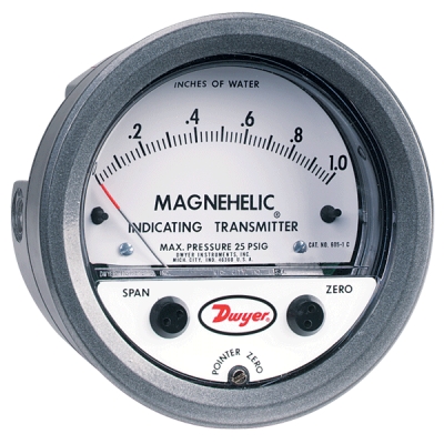 Series 605 Magnehelic Differential Pressure Indicating Transmitter