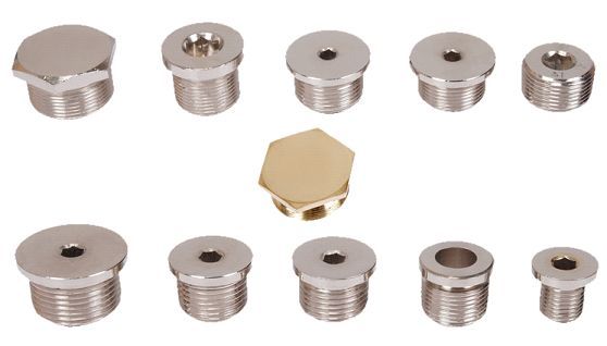 Brass Stopper Plug