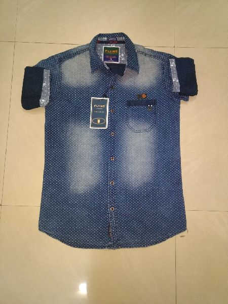 denim casual shirts