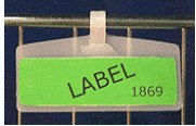 Wire Basket Label Holders