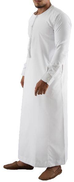 White Omani Spectra Thobe, Size : M. L, XL, XXL