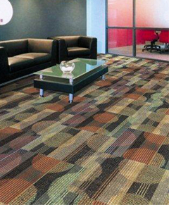 Nylon carpet tiles
