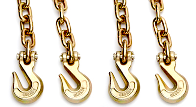 Grade 70 Tie Down Chain with Hooks