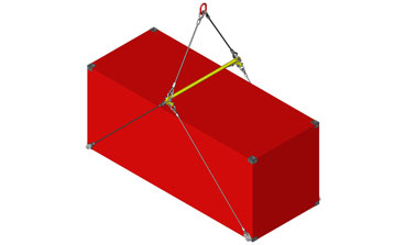 20 FOOT ISO CONTAINERS SPREADER BAR LIFTERS