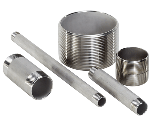 1" x 6" Schedule 40 Pipe Nipple 304L Stainless