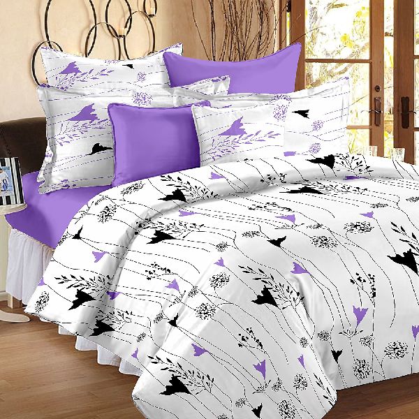 Cotton Printed Bed Sheets, Size : 17
