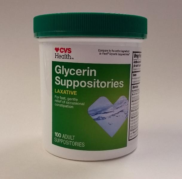 Glycerin Laxative Suppositories