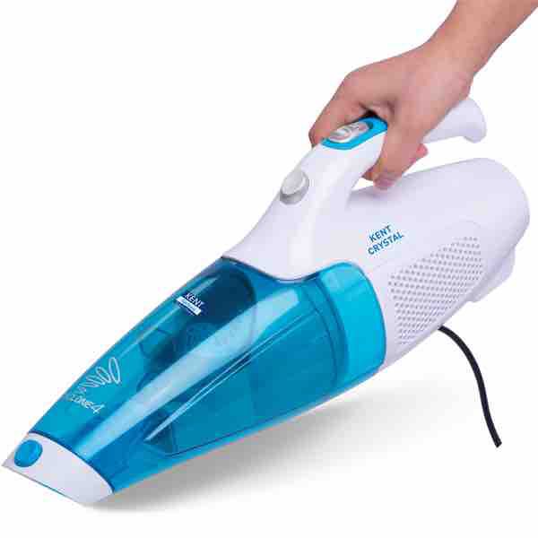 Electric Automatic Kent Crystal Vacuum Cleaner, Color : White, Sky Blue