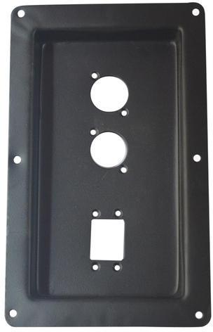 Mild Steel Speaker Connector Plates, Size : 224x223