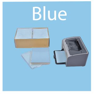 Blue Cleanroom Paper