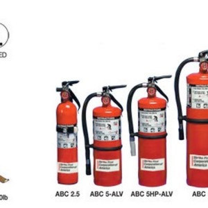 Seamless Steel Cylinder Dry Chemical Fire Extinguishers
