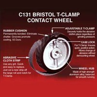 C131 Bristol T-Clamp Contact Wheels