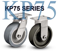 KP75 Series Heavy Duty Kingpinless Casters