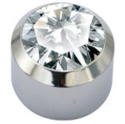 Aluminium Diamond Mirror Cap