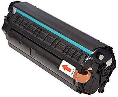 Skrill HP 12A TONER CARTRIDGE, Color : Black