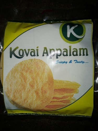 Bikaner Kovai Appalam Papad, Packaging Type : Plastic Packet, Plastic Pouch