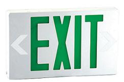 008G Green LED Exit Sign