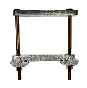 4 Fence Post Ground Clamp