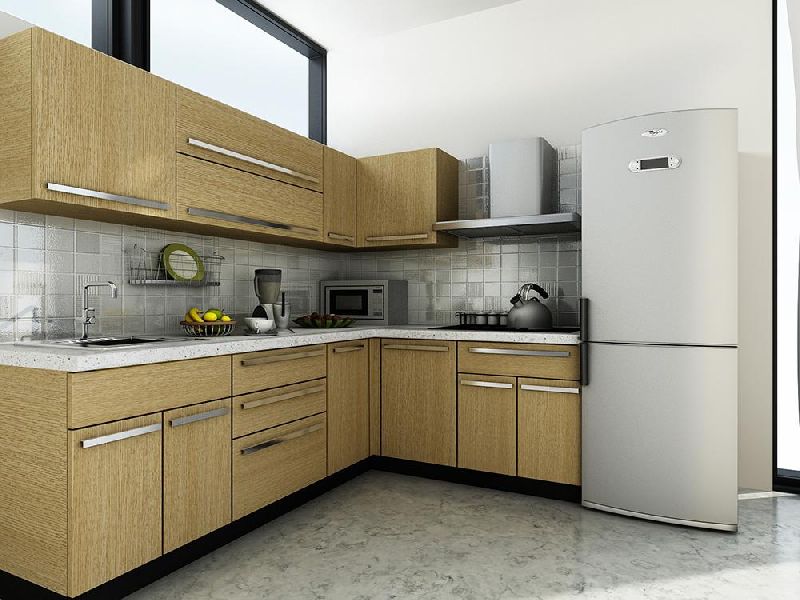 L Shape Modular Kitchen Manufacturer in Uttar Pradesh ...