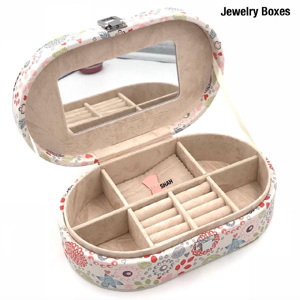Floral set of jewellery box
