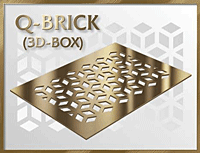 Q-Brick Architectural Vent Grille