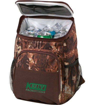 12 Can Camo Backpack Cooler