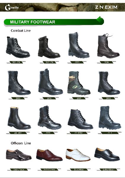 military shoes