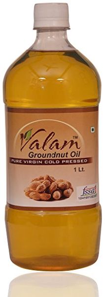 Cold pressed groundnut oil