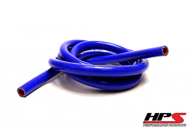 Reinforced Blue Silicone Heater Hose