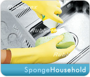 Sponge Household gloves