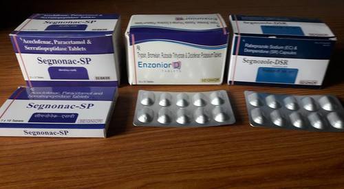Aceclofenac Paracetamol Serratiopeptidase Tablets Manufacturer