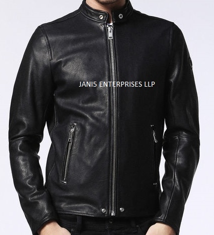 Genuine leather jackets, Size : M