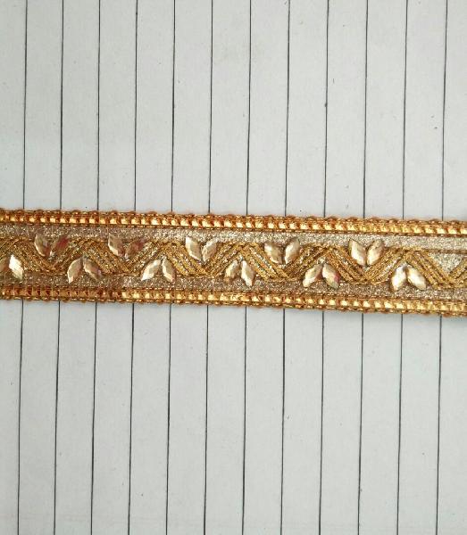 Kundan Work Crochet Laces