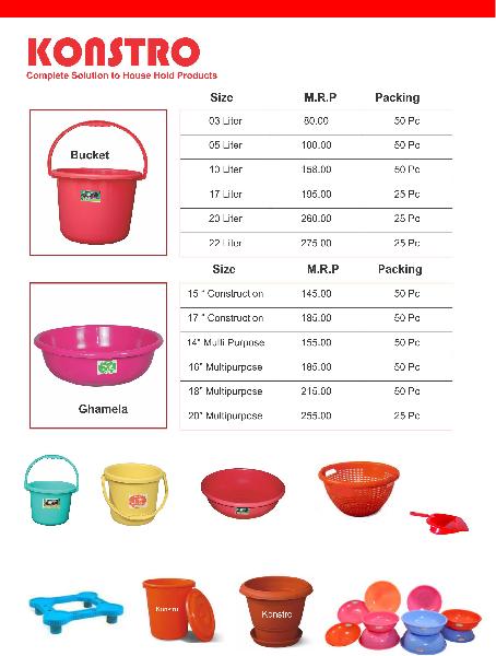 Buckets, Mugs & Storage Bins