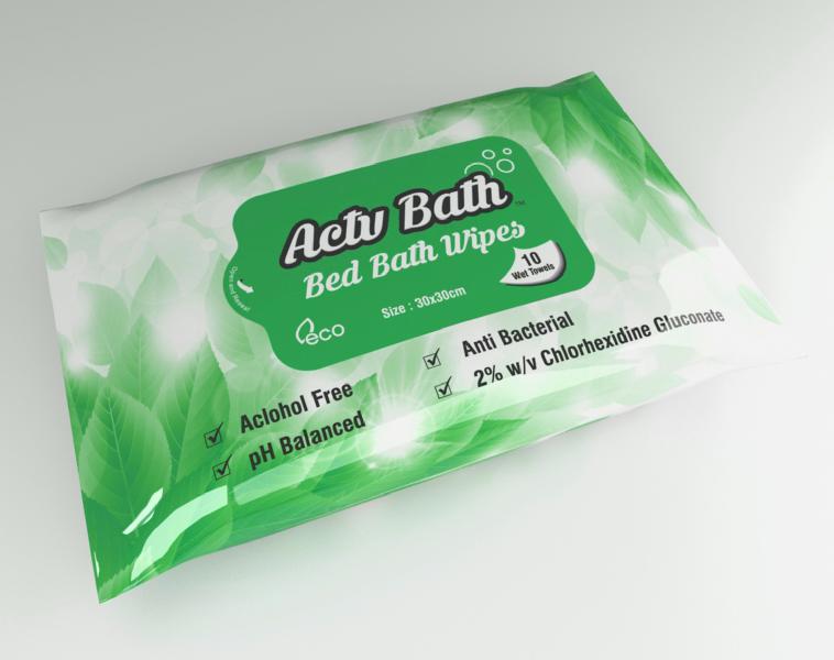 Bed Bath Wipes, Adult wipes, Sponging Wipes